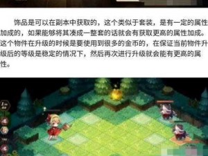 宝石研物语伊恩之石：饰品升级攻略大揭秘，升级路径与策略解析