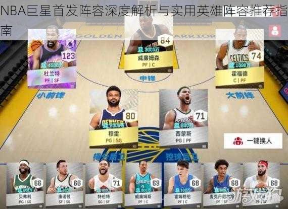 NBA巨星首发阵容深度解析与实用英雄阵容推荐指南